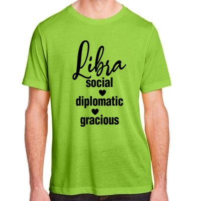 Libra Social Diplomatic Gracious Cool Gift Astrology Gift Adult ChromaSoft Performance T-Shirt