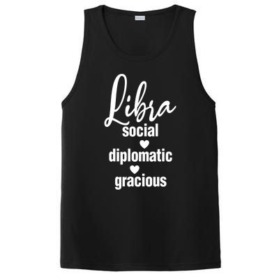 Libra Social Diplomatic Gracious Cool Gift Astrology Gift PosiCharge Competitor Tank