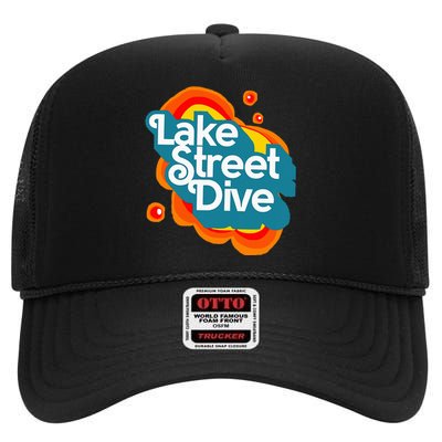 Lake S.Treet Dive Retro High Crown Mesh Back Trucker Hat