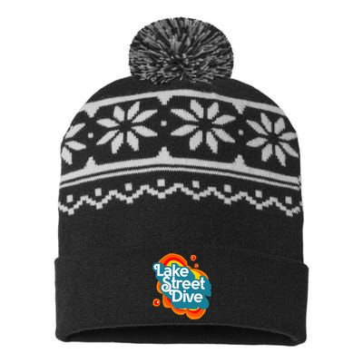 Lake S.Treet Dive Retro USA-Made Snowflake Beanie