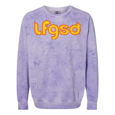 LFGSD San Diego Baseball Colorblast Crewneck Sweatshirt