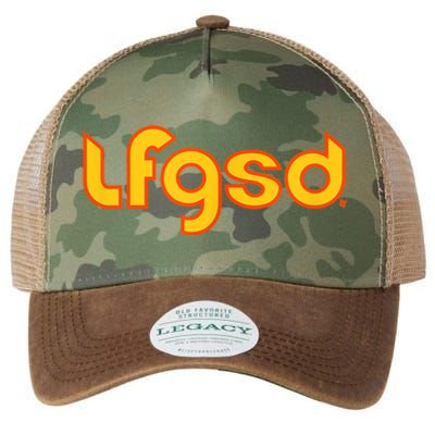 LFGSD San Diego Baseball Legacy Tie Dye Trucker Hat