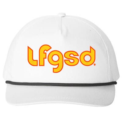 LFGSD San Diego Baseball Snapback Five-Panel Rope Hat