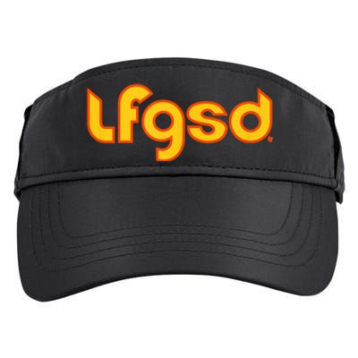 LFGSD San Diego Baseball Adult Drive Performance Visor