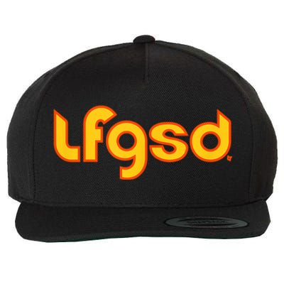 LFGSD San Diego Baseball Wool Snapback Cap