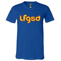 LFGSD San Diego Baseball V-Neck T-Shirt