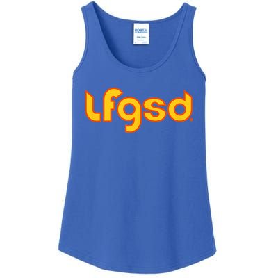 LFGSD San Diego Baseball Ladies Essential Tank