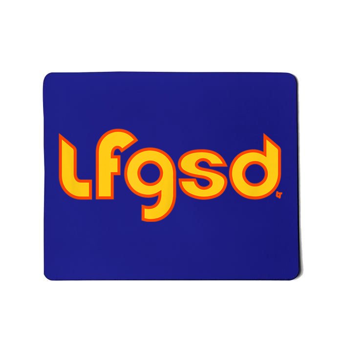 LFGSD San Diego Baseball Mousepad