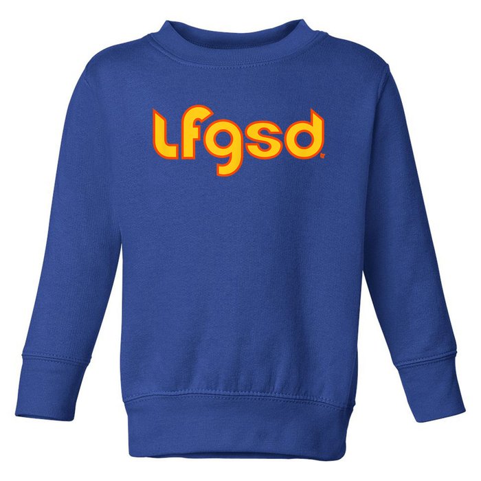 LFGSD San Diego Baseball Toddler Sweatshirt