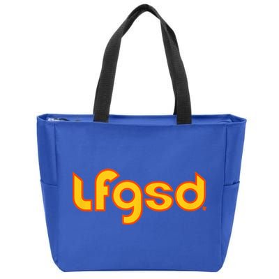 LFGSD San Diego Baseball Zip Tote Bag