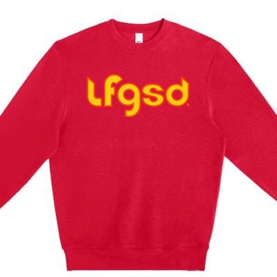 LFGSD San Diego Baseball Premium Crewneck Sweatshirt