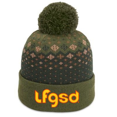 LFGSD San Diego Baseball The Baniff Cuffed Pom Beanie