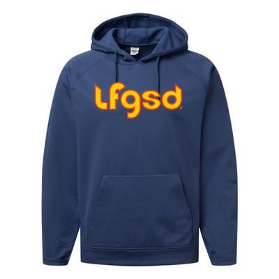 LFGSD San Diego Baseball Performance Fleece Hoodie