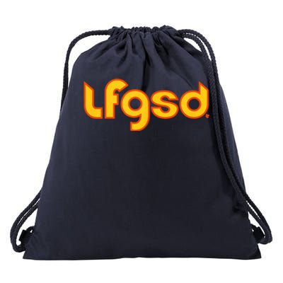 LFGSD San Diego Baseball Drawstring Bag