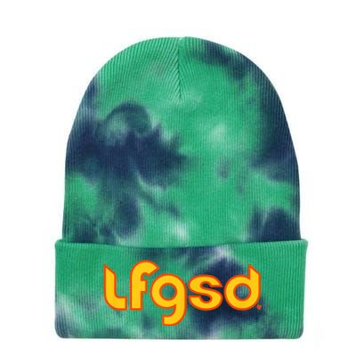 LFGSD San Diego Baseball Tie Dye 12in Knit Beanie