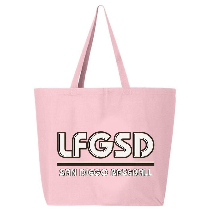 Lfgsd San Diego Baseball 25L Jumbo Tote