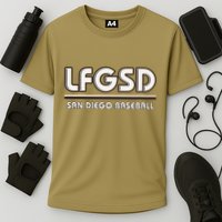 Lfgsd San Diego Baseball Cooling Performance Crew T-Shirt