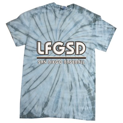 Lfgsd San Diego Baseball Tie-Dye T-Shirt