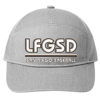 Lfgsd San Diego Baseball 7-Panel Snapback Hat