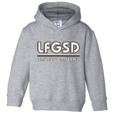 Lfgsd San Diego Baseball Toddler Hoodie
