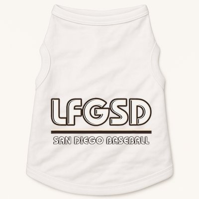 Lfgsd San Diego Baseball Doggie Tank
