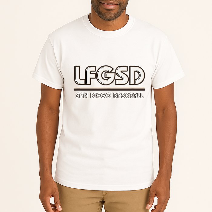 Lfgsd San Diego Baseball Tall T-Shirt