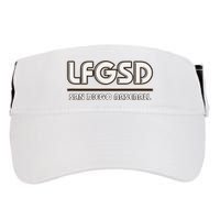 Lfgsd San Diego Baseball Adult Drive Performance Visor