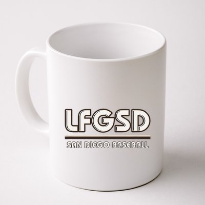 Lfgsd San Diego Baseball Mug