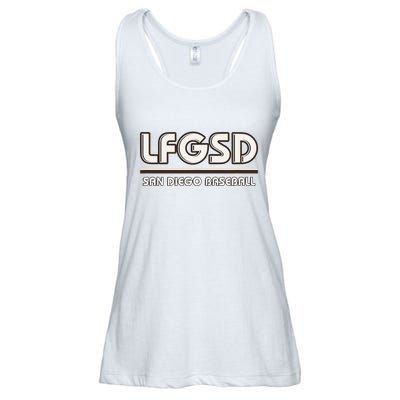 Lfgsd San Diego Baseball Ladies Essential Flowy Tank