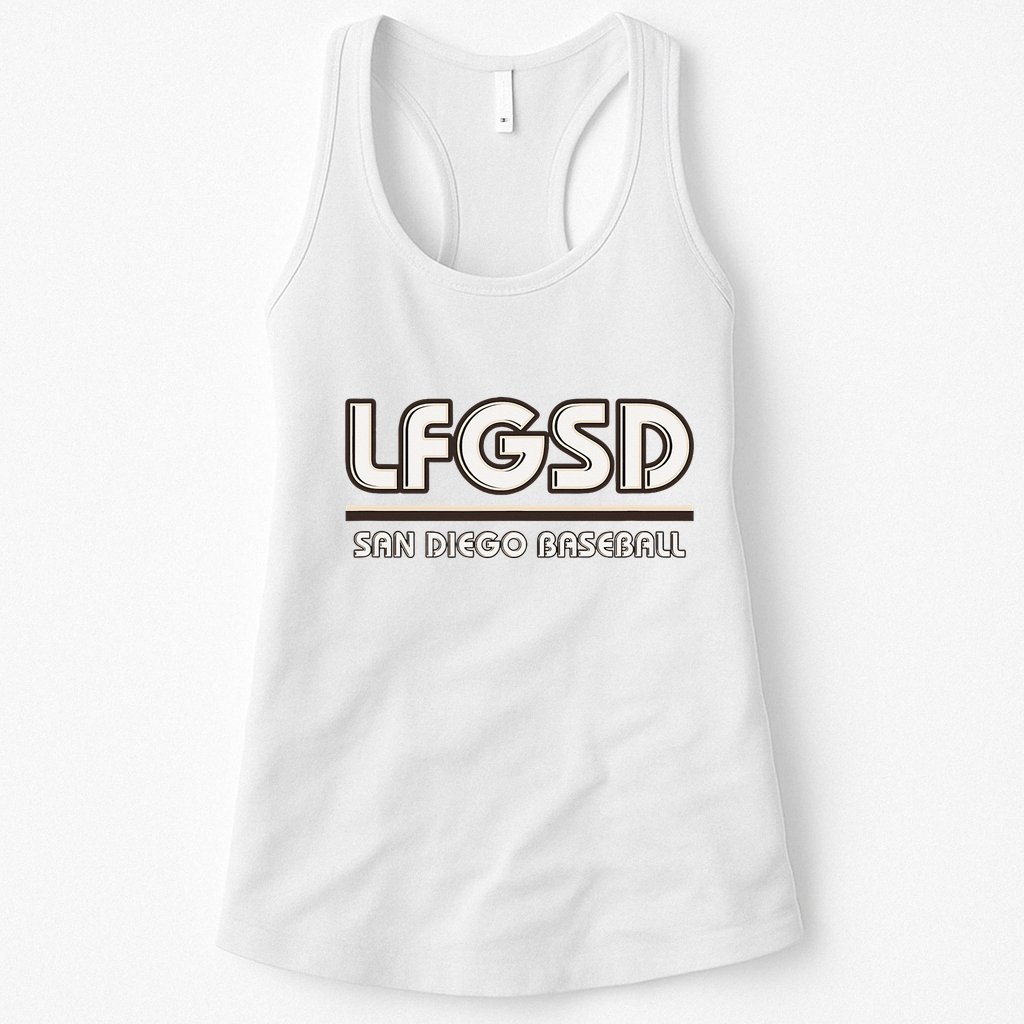 Lfgsd San Diego Baseball Womens Tank Top
