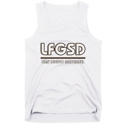 Lfgsd San Diego Baseball Tank Top