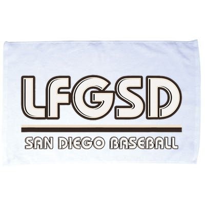 Lfgsd San Diego Baseball Microfiber Hand Towel