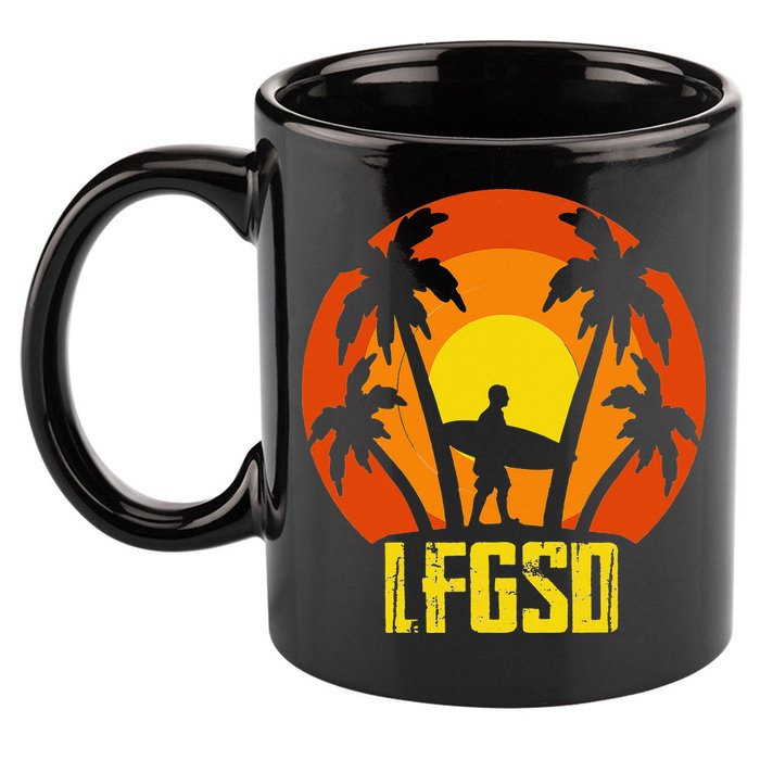 LFGSD San Diego Baseball 11oz C Handle Ceramic Mug
