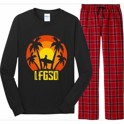 LFGSD San Diego Baseball Long Sleeve Pajama Set