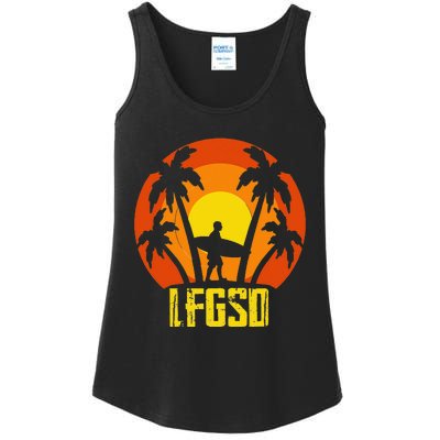 LFGSD San Diego Baseball Ladies Essential Tank