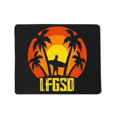 LFGSD San Diego Baseball Mousepad
