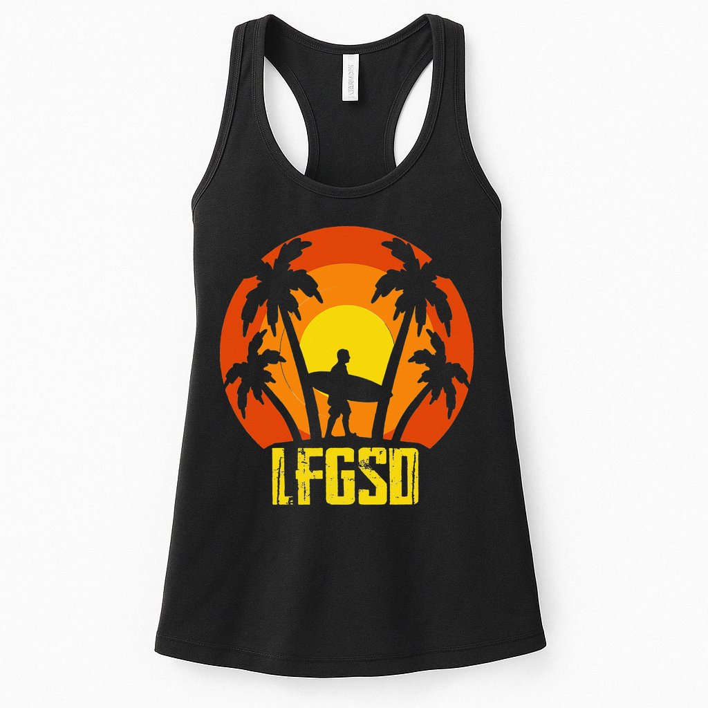 LFGSD San Diego Baseball Womens Tank Top