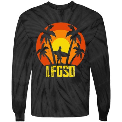 LFGSD San Diego Baseball Tie-Dye Long Sleeve Shirt