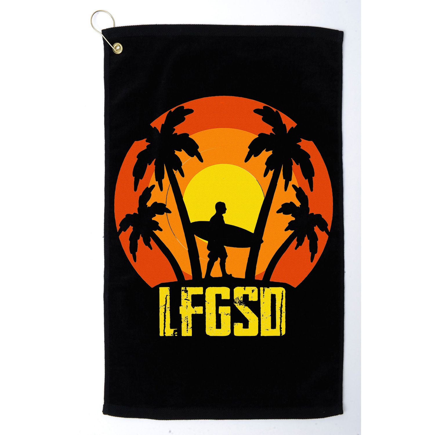 LFGSD San Diego Baseball Golf Towel