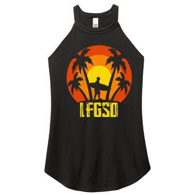 LFGSD San Diego Baseball Women’s Perfect Tri Rocker Tank