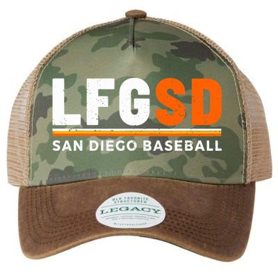 LFGSD San Diego Baseball Jorge Alfaro Legacy Tie Dye Trucker Hat