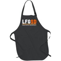 LFGSD San Diego Baseball Jorge Alfaro Full-Length Apron With Pockets