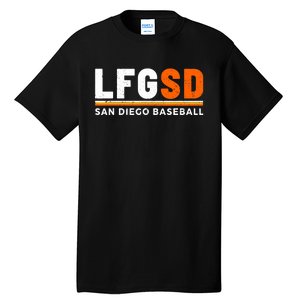 LFGSD San Diego Baseball Jorge Alfaro Tall T-Shirt