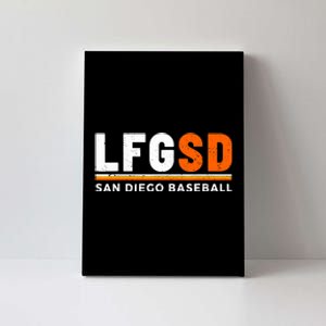 LFGSD San Diego Baseball Jorge Alfaro Canvas