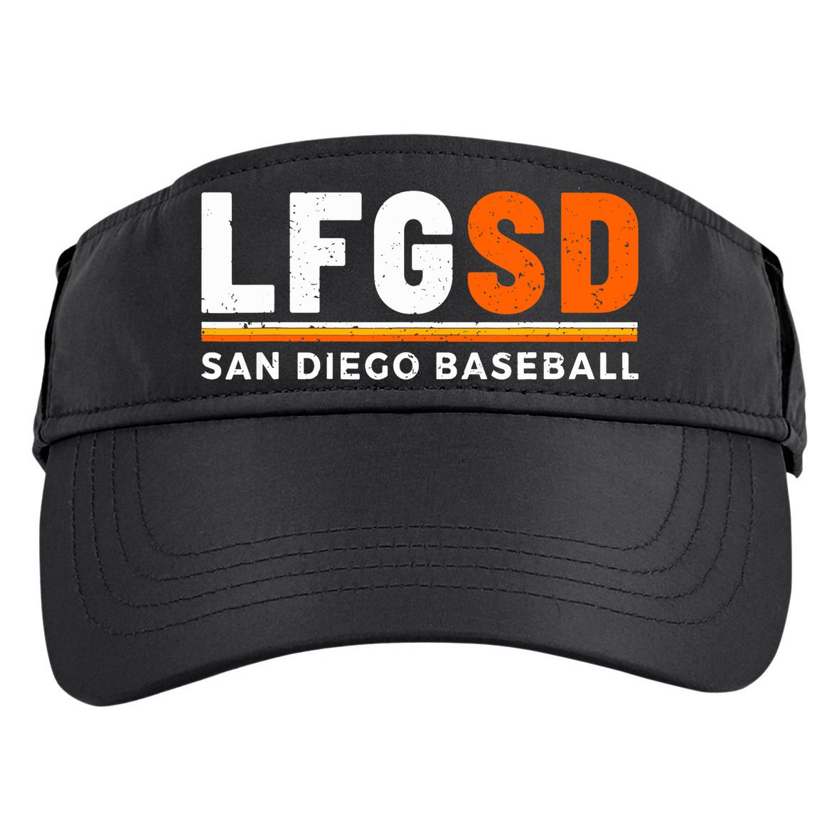 LFGSD San Diego Baseball Jorge Alfaro Adult Drive Performance Visor