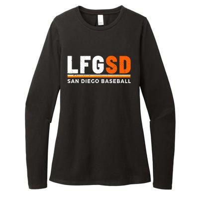 LFGSD San Diego Baseball Jorge Alfaro Womens CVC Long Sleeve Shirt