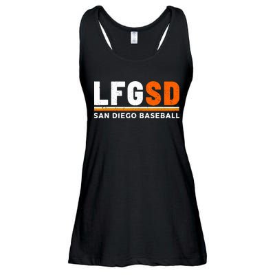 LFGSD San Diego Baseball Jorge Alfaro Ladies Essential Flowy Tank