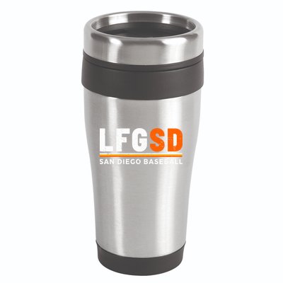 LFGSD San Diego Baseball Jorge Alfaro 16oz Travel Tumbler