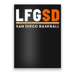 LFGSD San Diego Baseball Jorge Alfaro Poster