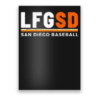 LFGSD San Diego Baseball Jorge Alfaro Poster